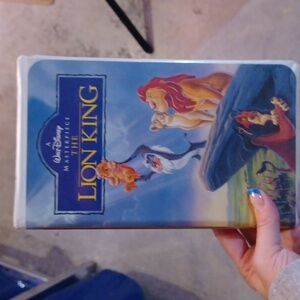 Walt Disney The Lion King vhs tape movie